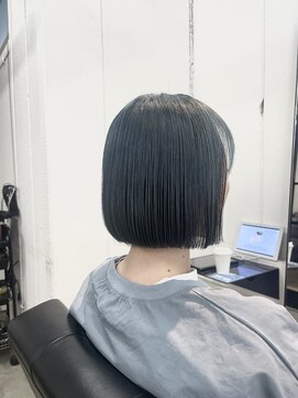 ナンバースリー 溝の口店(Number Three) 切りっぱなしボブ