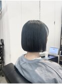 切りっぱなしボブ