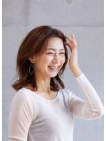 フワフワ ヘアーサロン(fuwafuwa hair salon) 大人の上品無造作ヘア（かきあげ）