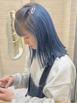 ジーナ 福岡藤崎(Zina) [Zina藤崎]髪質改善/こなれミディ/韓国ヘア/前髪/顔周り