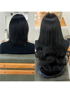 ハイエクステンション 京都駅前店(Hi-Extension) ブルーブラック@dresser____172