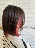 インナーカラーピンク/チェリーピンク