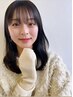【TVで話題のトステア配合】　カット+艶カラー+3ステップ質感再生Ｔｒ￥16500