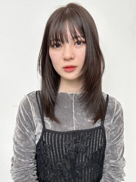 ケーツー あべのキューズモ－ル店(K-two) 透明感イルミナカラー*オリーブグレージュカラー*レイヤーカット