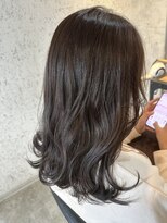 ヘアデザインファブロ イオンモール宮崎店(hair design FABRO.)&nbsp;【ダークブラウン/ラベンダーブラウン/透明感カラー】