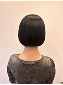 黒髪×ボブ