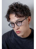 ルシード スタイル リコット(Lucido Style Ricotto)&nbsp;スペインカール韓国マッシュブルーブラックメンズスーツ