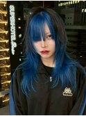 12748韓国ニュアンスカラーブリーチデザインレイヤーハイトーン