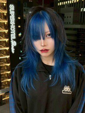 ベレーザ 渋谷(BELEZA) 12748韓国ニュアンスカラーブリーチデザインレイヤーハイトーン