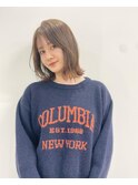 結べる顔まわりレイヤーボブ