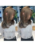 小顔レイヤーカットミディアムレイヤーレイヤーロング【日本橋】