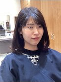 ミディアムグラデーションベージュブラウン