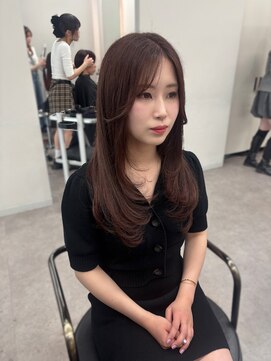 リッカ(LICCA) 【LICCA古賀愛】レイヤー/チョコレートカラー/天神/天神韓国ヘア