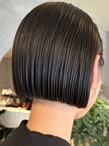 ハウ 心斎橋(how)&nbsp;ナチュラルボブ×前下がりボブ×ストレートボブ20代30代40代50代