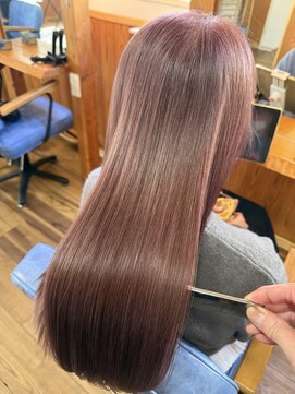 白髪ぼかし×髪質改善カラーエステ