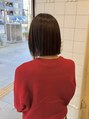 カミケンパセオ(kamiken.paseo)&nbsp;切りっぱなしボブ＊[福島/福島市/ボブ]