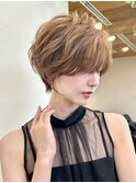 <30.40.50代>大人似合わせショートx透明感カラー