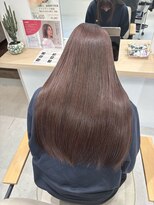 メロウ(mellow)&nbsp;質感再整×レッドブラウンカラー