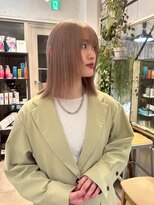 ロマリア ヒルズ 表参道 原宿(Lomalia HILLS)&nbsp;ベージュ/レイヤー[表参道/原宿/ダブルカラー/ケアブリーチ]