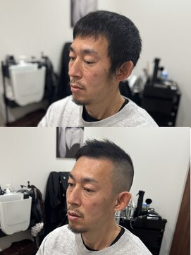 ゴールデンエイジ(Golden Age) 40代のフェードメンズカット/清潔感