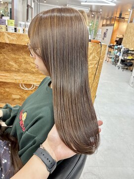 リ ランド(RE:LAND) シークレットハイライト/ベージュカラー/恵庭美容室