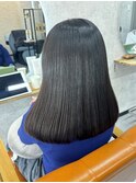 髪質改善トリートメント×縮毛矯正