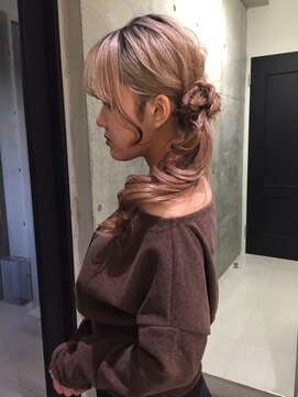 スウィープ(sweep) Side ローポニー/ヘアセット【広 香】