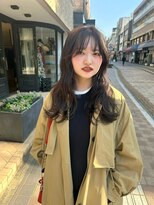 ジュベ(juve.)&nbsp;大分ミディアムロング顔周りレイヤーカット髪質改善カラー
