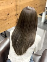ロックス バイ マグ 松本(rocks BY MAG)&nbsp;10代20代イエベブリーチ無しワンカラー透明感ヘーゼルベージュ