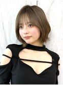 【大重】韓国くびれボブ/新宿/髪質改善/縮毛矯正/ショート/ボブ