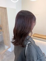 シアエミュー 新越谷店(SHEER emu) 艶感ラベンダーブラウン