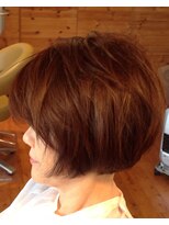 ブブグラスヘアー&nbsp;ショートボブスタイル