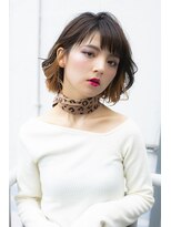 プライズ アイリス 池袋東口店(prize Iris)&nbsp;アンニュイ顎ラインボブ/インナーカラー【池袋/池袋東口池袋】