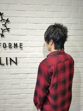 ヘア スパ ビューティー エールフォルム(HAIR SPA BEAUTY YELLFORME) メンズ　レイヤーショート