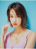 外ハネショート