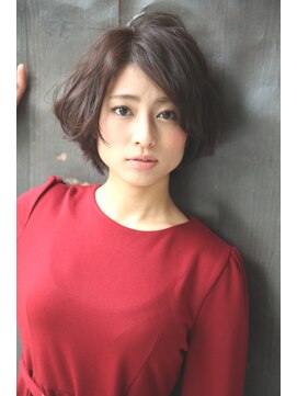 シェル 鎌倉小町(SHELL) 大人可愛いツヤ髪小顔ストレートボブ・５