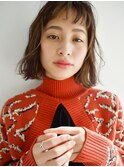 《AWESOME》小顔ハイライトカラー×セミウェットウェーブbob♪