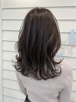 ノアエクレ 銀座(noah ecle)&nbsp;『noah parfait大島流』透明感◎ツヤ感ベージュ外ハネミディアム