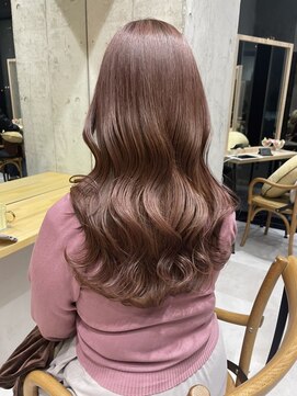 ディーエックス ウエスト(Dxxxx WEST) ピンクベージュ　大人ガーリー　メルティカラー KAITO