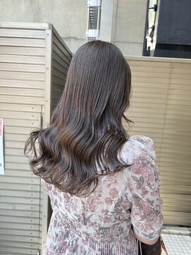 シンシェアサロン 原宿店(Qin shaire salon) ブリーチなし！オリーブグレージュ