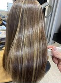 ☆ツヤ透カラー☆シークレットハイライト