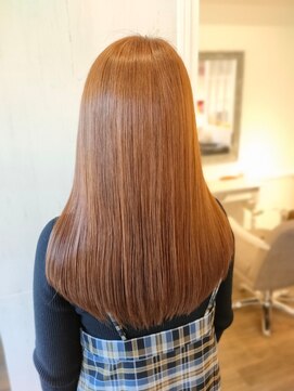 フェリーチェ(felice) カッパーベージュ×ストレート