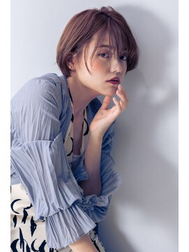 ブリング バイ スノードロップ 吉祥寺(BRING by Snowdrop) 前髪/マチルダボブ/ピンクベージュ/インナーグレージュ/吉祥寺