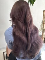 ヘアサロン セロ(Hair Salon SERO)&nbsp;【セロ姫路】艶髪◇韓国レイヤーロング/ピンクブラウン