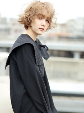 ボンドバイテトテ 三宮元町(BONDbytetote) 【BOND平山】ハイトーンカール / シアーカラー