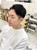 クセを生かしたメンズショート