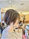 再現性抜群◎丸みショート.ショートボブ