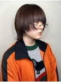 ショートウルフカットネオウルフカット顔まわりレイヤーカット