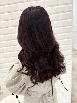 リルミー(Lilme) イルミナカラーで艶のあるピンクラベンダー*まゆ