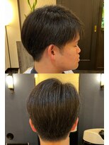 クリッパーズ(Clippers) ビジネスヘア(ツーブロックバック刈上げ)